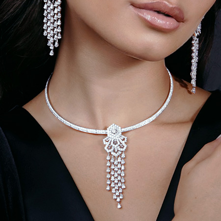 Diamond Quilo Necklace